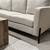 LUX OATMEAL COLOR 82" SOFA WITH 6" STEEL LEGS-COMMERCIAL GRADE 2 thumbnail