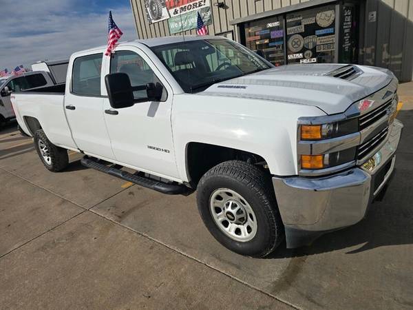 2018 Chevrolet Silverado 3500 CREW/8FT 4X4 1OWNER 6.6L RUNS&DRIVES G  1