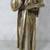 Saint Anthony Of Padua Holding Child Jesus Vintage Metal Statue 12" 4 thumbnail