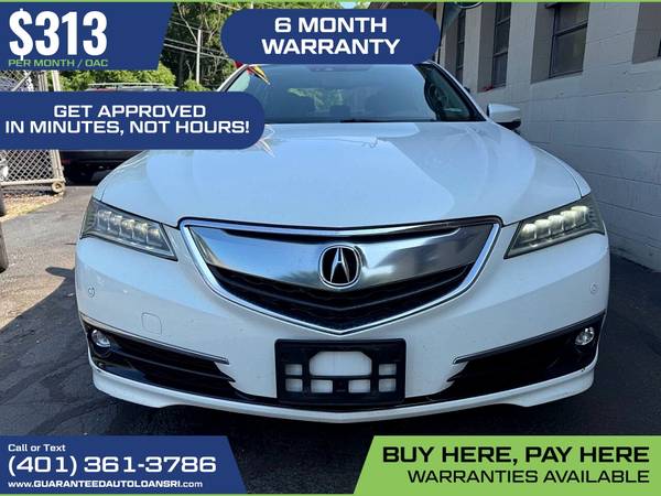 313 $/mes - 2016 Acura TLX SH AWD V6 con paquete Advance Sedan - 313 $ (920 Plainfield Street, Johnston, RI 02919)63470591036289121