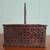 Vintage Hallmark Copper Colored Metal Handled Basket with Maple Leaf 3 thumbnail