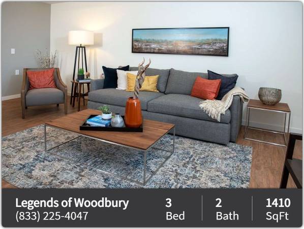 $1,949 / 3br - 1410ft2 - ¡Relájate después de tu vida ocupada en nuestro estilo jardín de 3 habitaciones / 2 baños! (Woodbury)63868697926913122