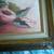 SIGNED OIL PAINTING ON CANVAS WITH PEACHES 3 thumbnail