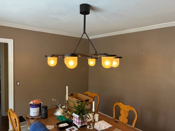 contemporary dining room light fixture 1