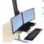 Ergotron sit stand dual monitor desk 2 thumbnail