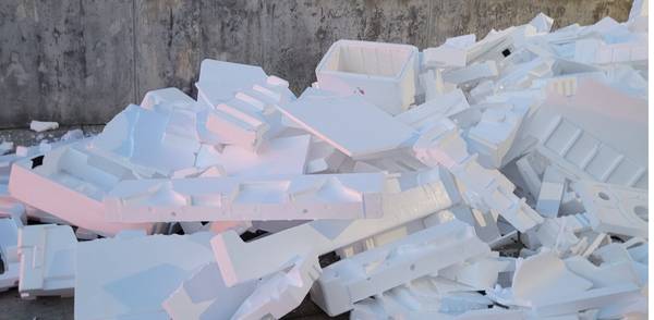 Polystyrene - styrofoam 1