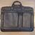 Black Leather Briefcase w Sleeve 2 thumbnail