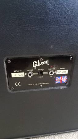 Gabinete de altavoz Gibson Super Goldtone - $79963470103010177122