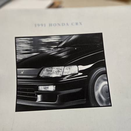 Honda CRX brochure. S600 cup. &****& 1