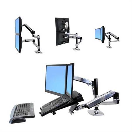 Ergotron LX Series, brazo de montaje dual para escritorio 28-512-195 - $200 (Tacoma / Parkland)63471454907907120