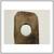 Antique Turkish Carpet Loom Panel Mounted On Iron Stand 5 thumbnail