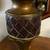 Vintage Wooden Gold Black Lamp 3 thumbnail