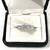 Brand new cubic zirconia, CZ diamonds set in a sterling silver wedding ring. Siz 4 thumbnail