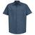 Men's Navy Short Sleeve Work Shirt 2 thumbnail