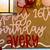 AVERY 16th birthday banner Hand Painted 4’x8’ Brown Paper 2 thumbnail