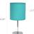 New in Box Set of 2 Mini Table Lamps, Blue (Extras available) 8 thumbnail