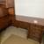 Hekman Executive desk with Glass Front Hutch 2 thumbnail
