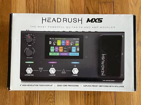 Headrush MX5 Amp Modeling Guitar Effects Processor 1