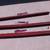 3 Pcs 48 in. x 3 in. x 3 in. Red Brickface Rubber Landscape Edging 3 thumbnail