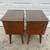 1960s Mid Century Modern Nightstands by Alfred Cox of London 6 thumbnail