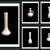 Milk Glass, Bud Vases, Cruets, Avon, CLG, Hoosier, Only $30 for All 5 1 thumbnail