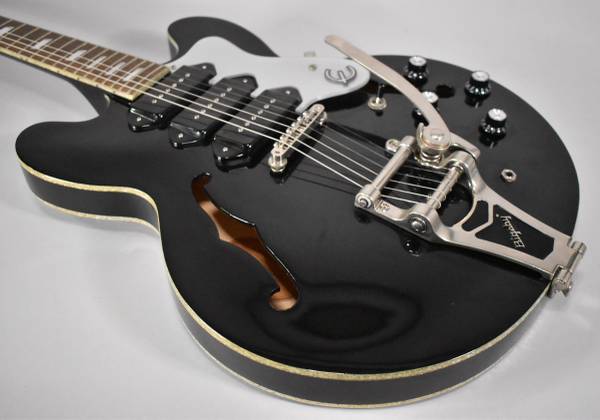 2012 Epiphone Custom Shop Riviera P93 BP Royale Black