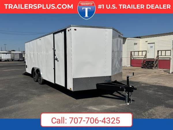 1 2025 Interstate 102 X 20' Patriot VNose Enclosed Car Carrier 1