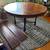 Solid oak dining table and 2 leaves 2 thumbnail
