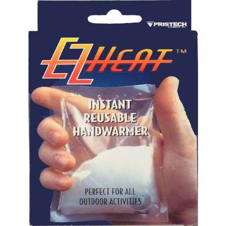 (2) EZHeat instant reusable handwarmers - New 1