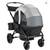 Monbebe Everyday Outings Wagon Stroller, Cobblestone Grey 1 thumbnail