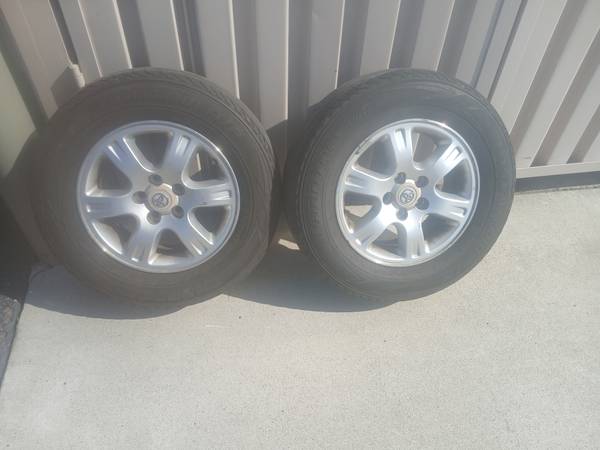 Toyota wheels 16" - nice! 1
