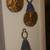 Vintage Mid Century MCM / Hollywood Regency Medallions / Coins, Set x3 1 thumbnail