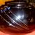 Hand Blown - Black Glass - Vase - Vintage 2 thumbnail