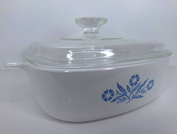 Highly Collectible Corning Ware P-83-B 6-1/2" Skillet & Glass Lid 1960s 1