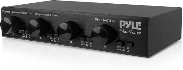 Pyle PLSHVC412 4 Pair Speaker Switch 1