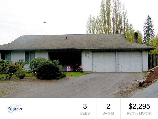 $2,295 / 3br - 1390ft2 - Lovely Felida Home on Large Lot For Lease (1307 NW 119th St)63831753529091120