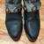 Men Black Leather Cowboy Boots  Sz 9 4 thumbnail