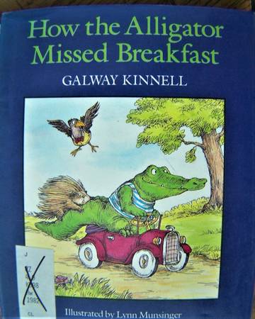 How the Alligator Missed Breakfast (Galway Kinnell) collectible book 1
