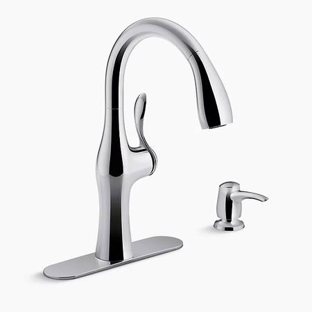 New Kohler Pull Down Kitchen Faucet 1