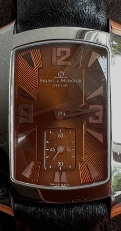 Stunning Baume & Mercier Hampton tank 1