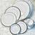 61 pieces!! Wedgwood Sterling Bone China Dining Set 61 piece 7 thumbnail