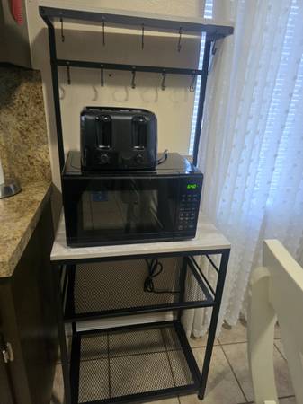Kitchen storage shelf rack 1