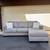 Gray Reversible Ashley Furniture Sectional 13 thumbnail