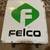 Vintage Original Felco Metal Advertising Farm Sign by Stout 1 thumbnail