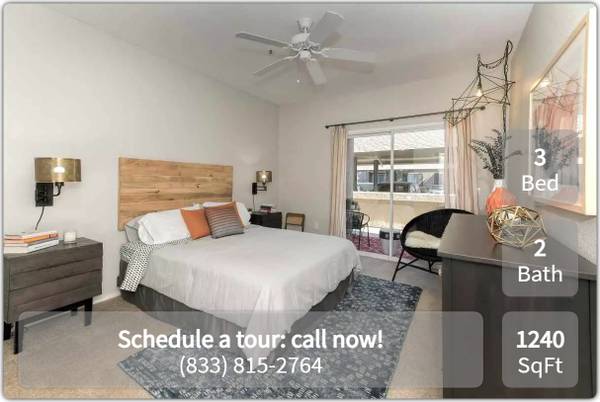 $2,503 / 3br - 1240ft2 - ¡Excelente de 3 habitaciones, 2 baños y tu propia lavadora/secadora privada! ¡Visítanos hoy! (Elk Grove)64043664680834121