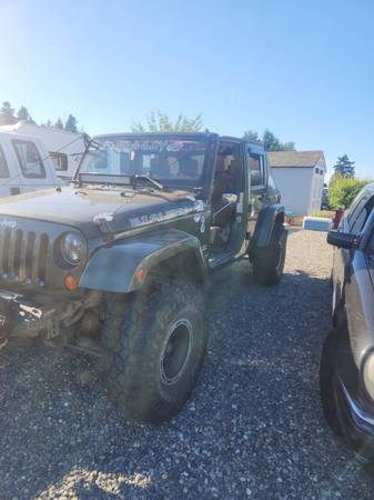 2007 Jeep Wrangler JK de 4 puertas - $9,500 (Bonney Lake)63470762144259124