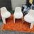 Set of 3 Kay Rugles Umbo Stacking Chairs 2 thumbnail