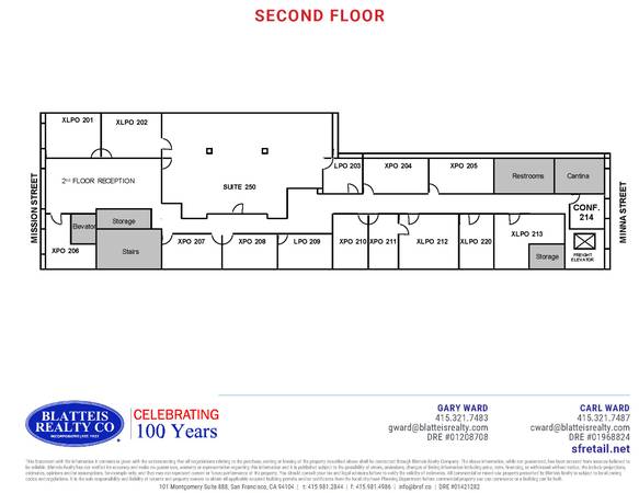 $16,000 / 6000ft2 - Office Spaces for Lease in the Veronica Building (649 Mission St) (financial district)63880132024579123