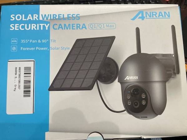 Solar Wireless Security Camera 1