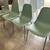 Set of 4 Article Svelti Dining Chairs - Aloe Green 1 thumbnail